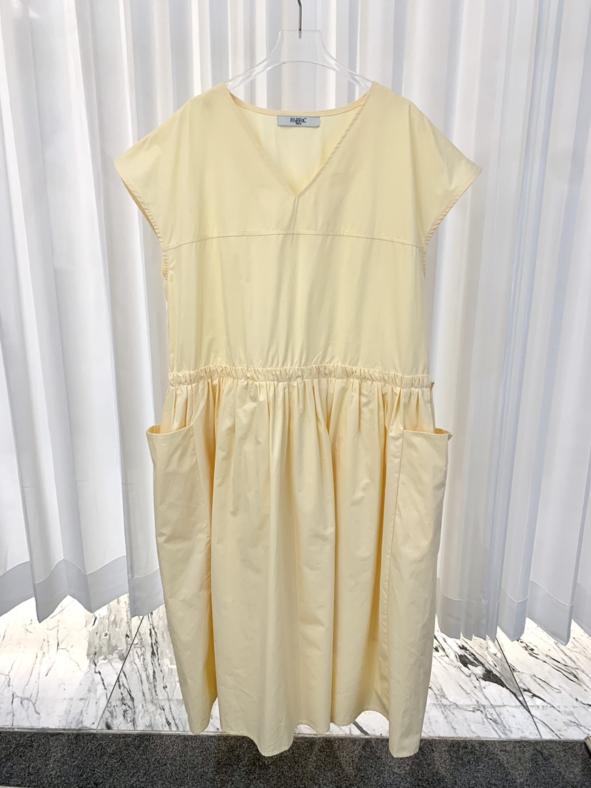 FABRIC韓國代購女士新款人氣26春夏職業時尚真品推薦連衣裙FABRIC連衣裙圖色1