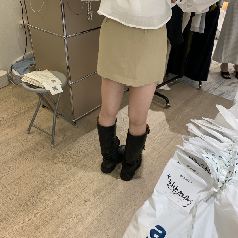 W AND J東大門直郵女裝新品休閑時尚人氣26春夏真品裙褲W AND J裙褲