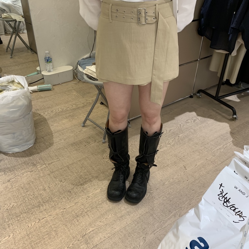 W AND J東大門直郵女裝新品休閑時尚人氣26春夏真品裙褲W AND J裙褲圖色1