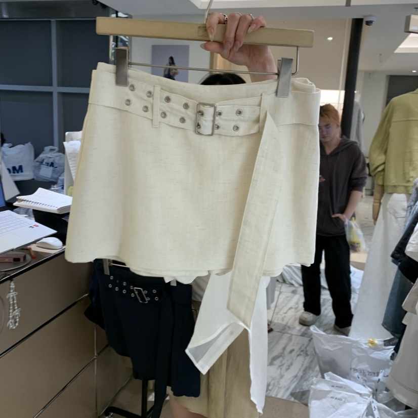 W AND J東大門直郵女裝新品休閑時尚人氣26春夏真品裙褲W AND J裙褲圖色2