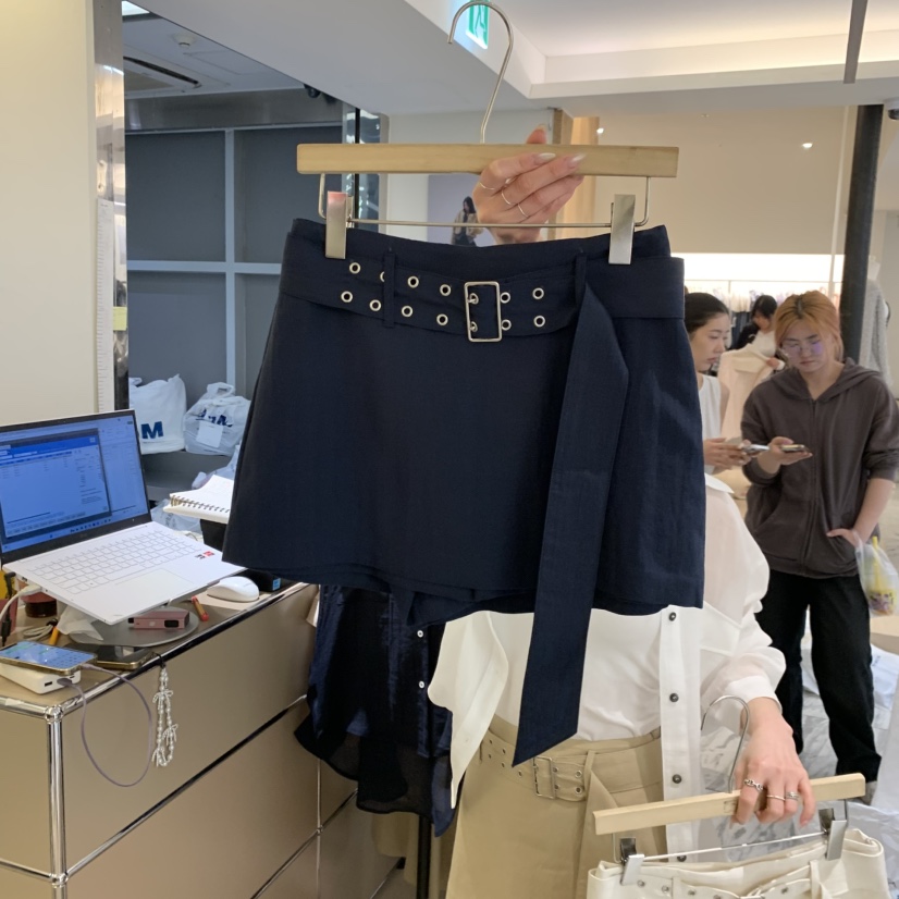 W AND J東大門直郵女裝新品休閑時尚人氣26春夏真品裙褲W AND J裙褲圖色3