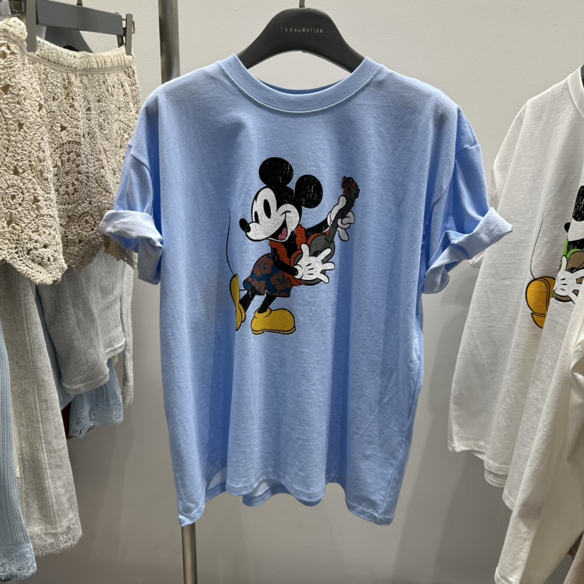 TARABY MOTION東大門代購女士新品時尚真品職業休閑26春夏T恤TARABY MOTIONT恤圖色1