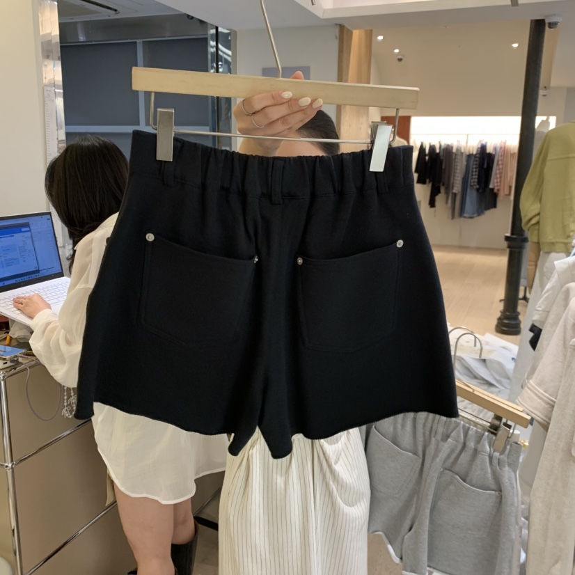 W AND J韓國代購女裝新款人氣26春夏真品休閑熱賣職業短褲W AND J短褲