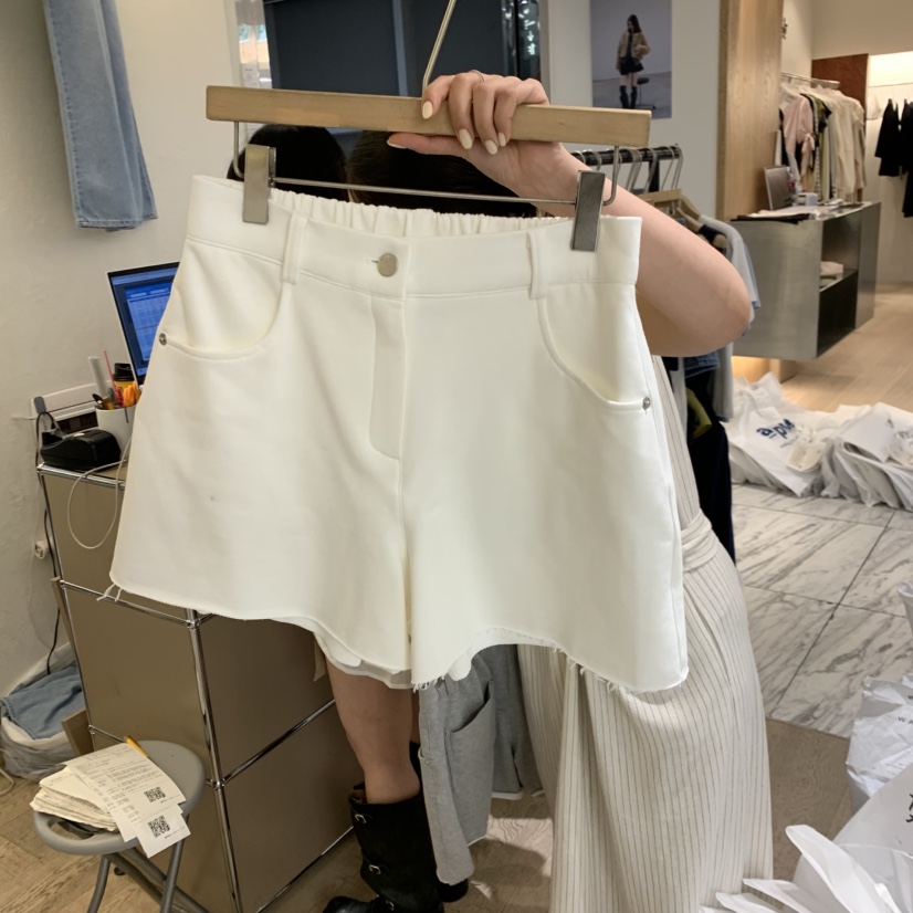 W AND J韓國代購女裝新款人氣26春夏真品休閑熱賣職業短褲W AND J短褲圖色3