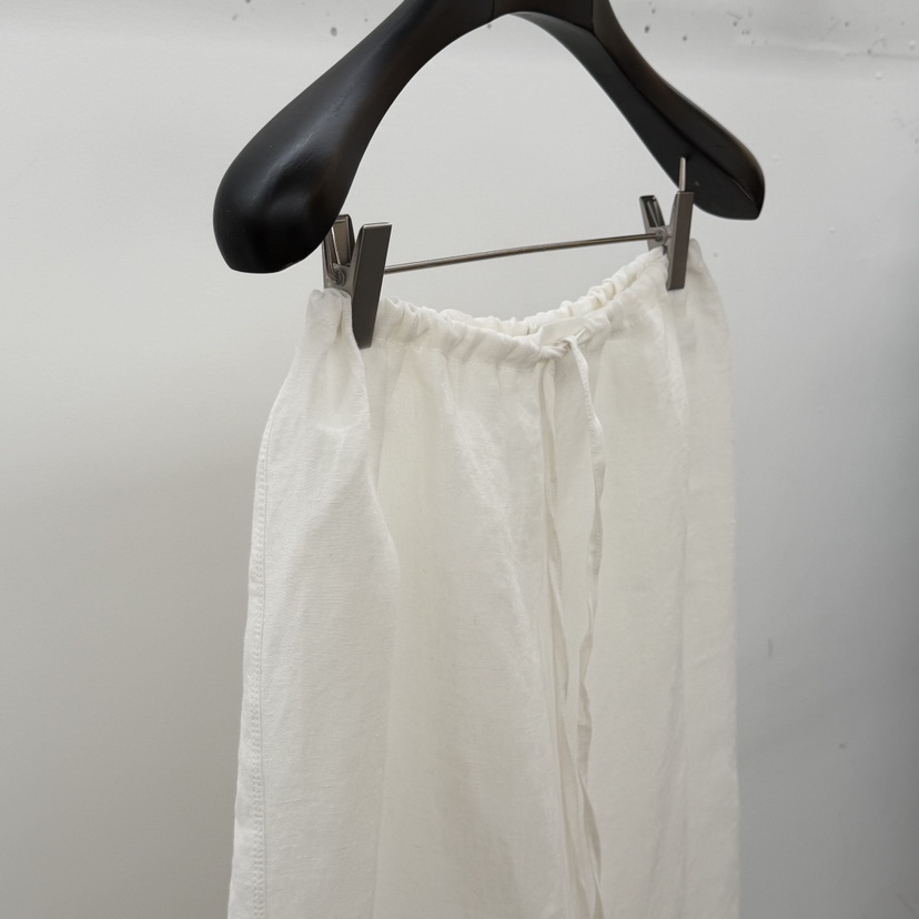 ID韓國代購女士新品人氣推薦熱賣26春夏半身裙中短裙亞麻ID半身裙/中短裙