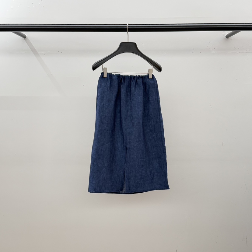 ID韓國代購女士新品人氣推薦熱賣26春夏半身裙中短裙亞麻ID半身裙/中短裙