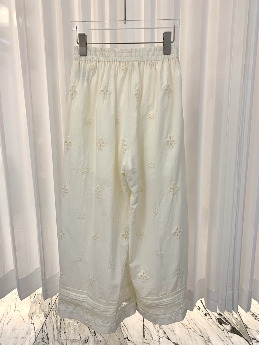 FABRIC東大門代購女士新款人氣真品時尚休閑熱賣休閑褲刺繡FABRIC休閑褲