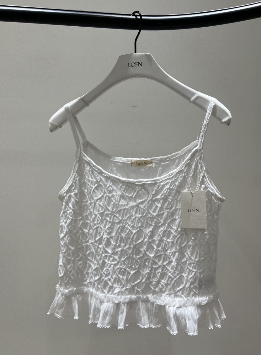 LOFN韓國直郵女裝新款真品時尚職業人氣26春夏熱賣吊帶背心LOFN吊帶/背心圖色1