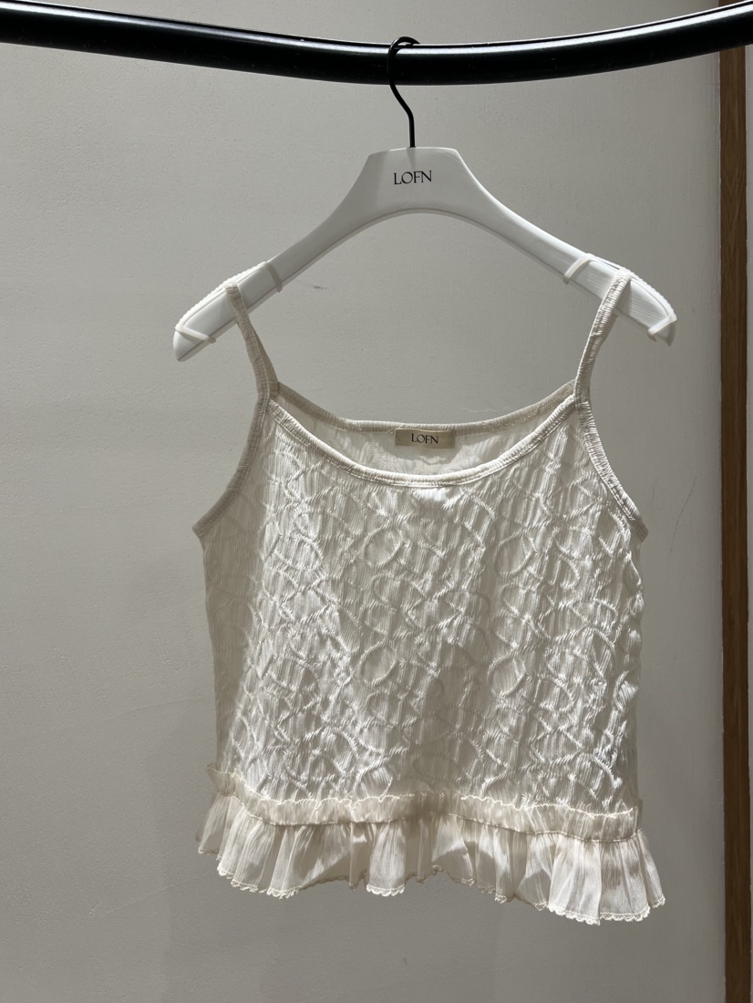 LOFN韓國直郵女裝新款真品時尚職業人氣26春夏熱賣吊帶背心LOFN吊帶/背心圖色3