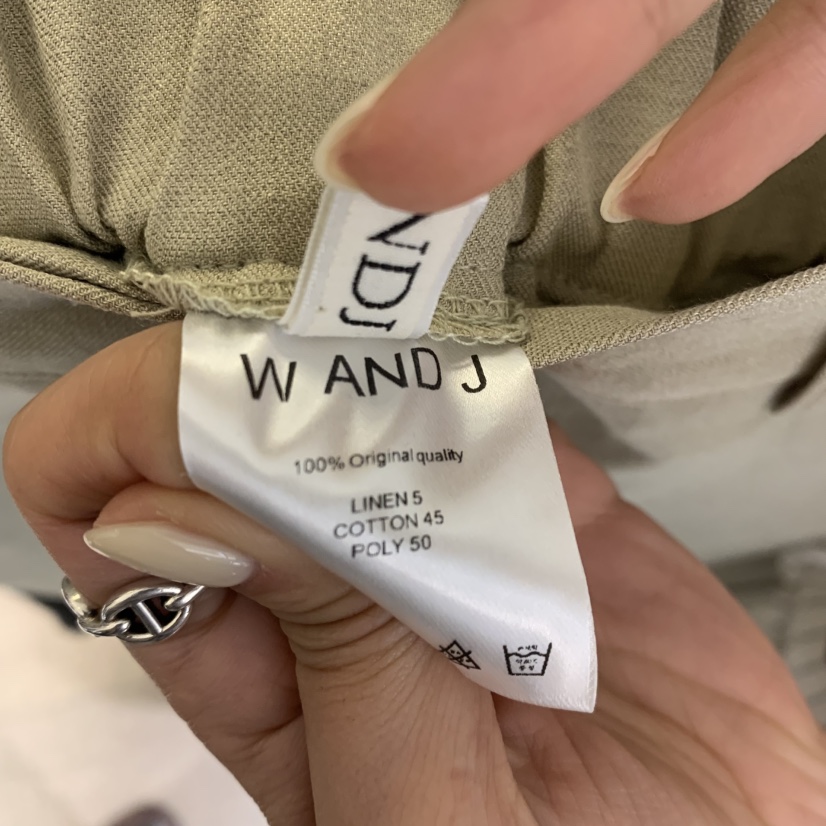 W AND J韓國直郵女士新款休閑人氣時尚熱賣職業推薦馬甲W AND J馬甲