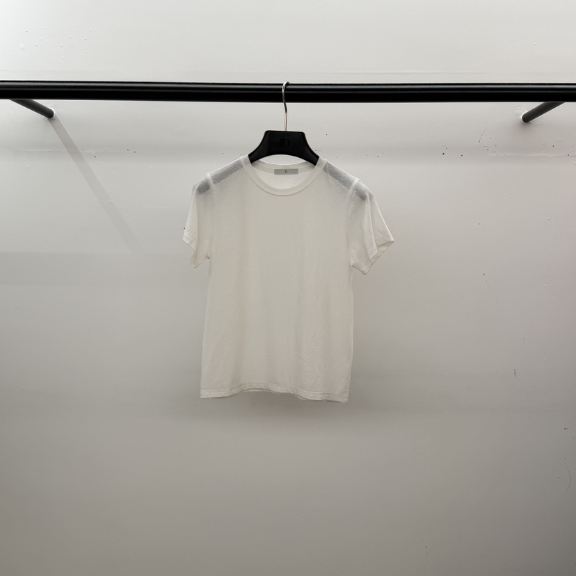 ID東大門直郵女士新款真品26春夏人氣休閑熱賣職業T恤刺繡IDT恤圖色2