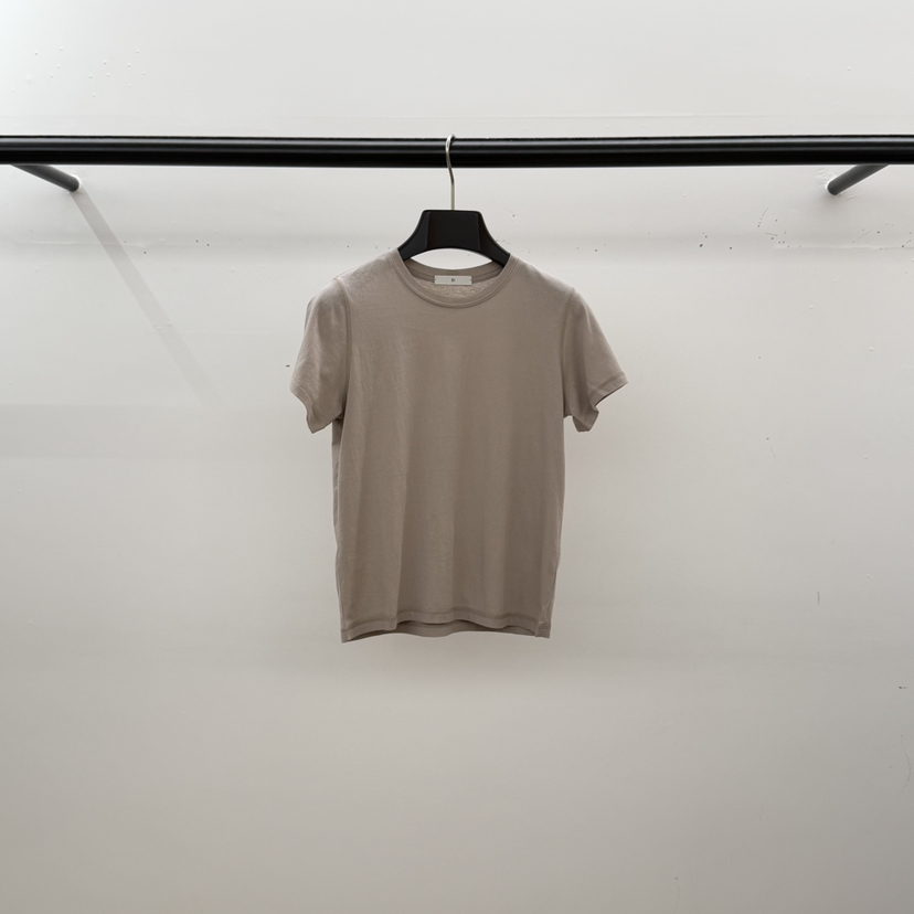 ID東大門直郵女士新款真品26春夏人氣休閑熱賣職業T恤刺繡IDT恤圖色3