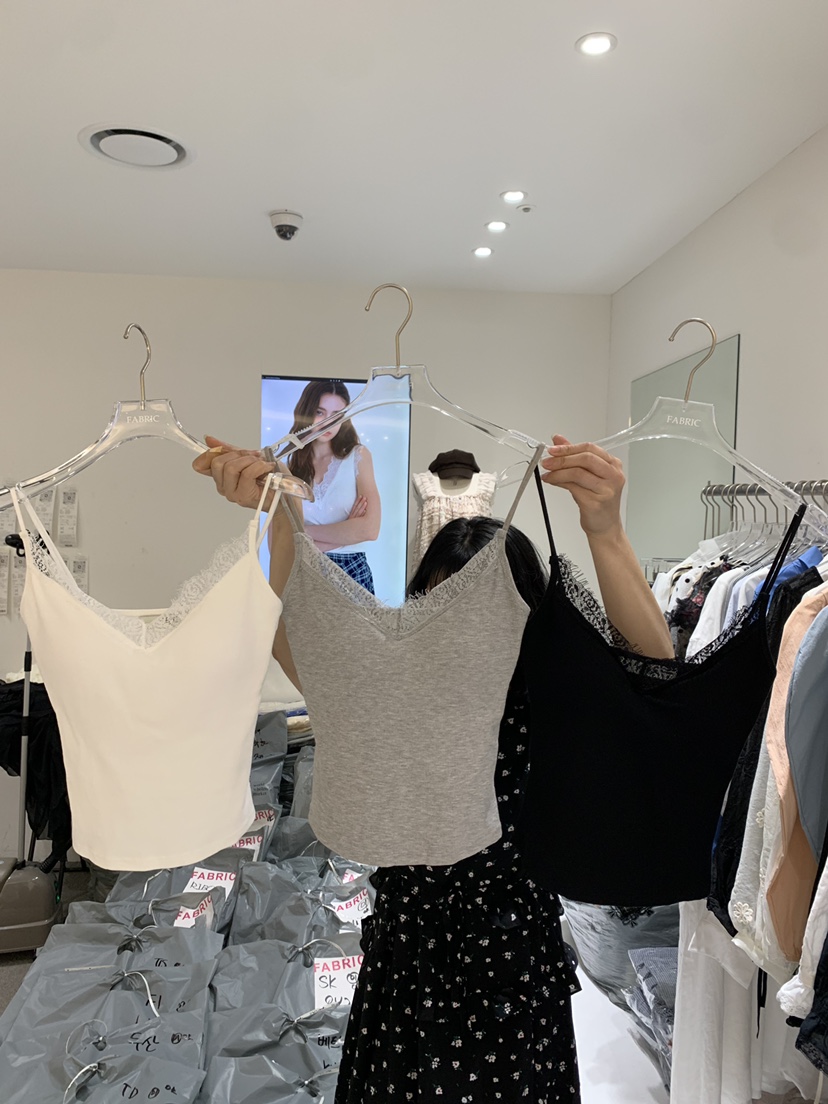 FABRIC東大門直郵女士新品26春夏時尚推薦熱賣人氣吊帶背心FABRIC吊帶/背心