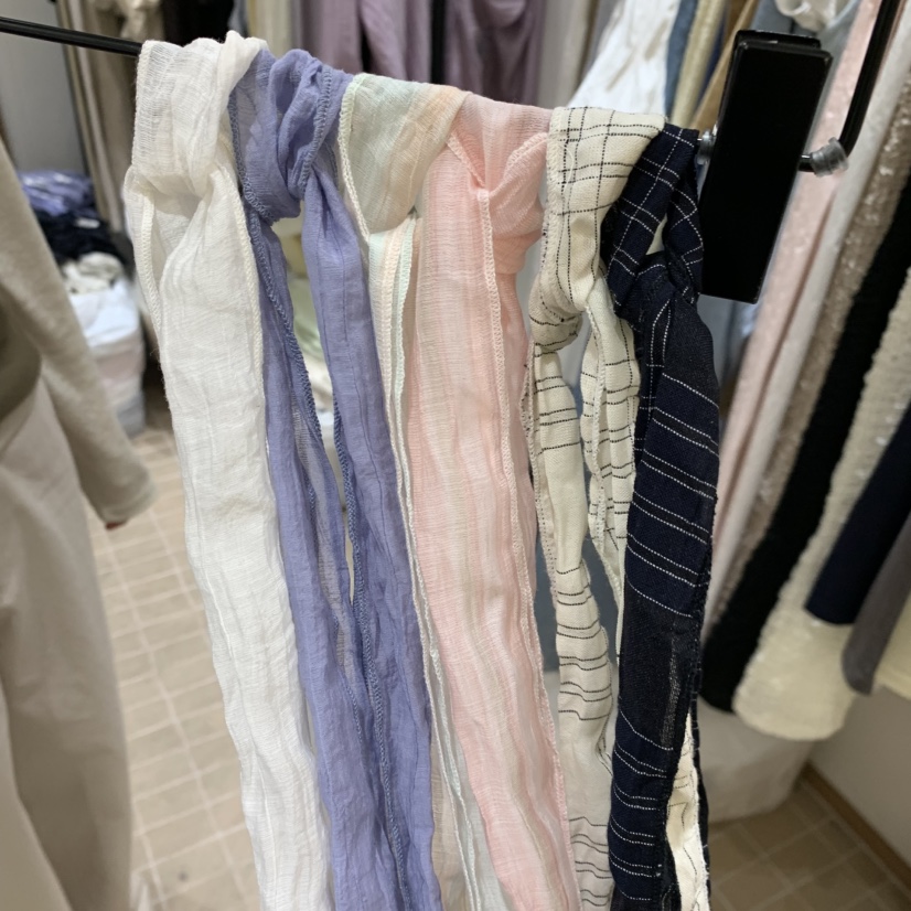 LOFN東大門代購女裝新款休閑26春夏熱賣職業圍巾披肩圍巾LOFN圍巾/披肩