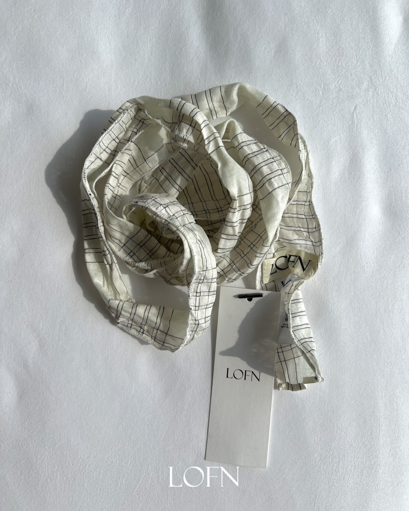 LOFN東大門代購女裝新款休閑26春夏熱賣職業圍巾披肩圍巾LOFN圍巾/披肩圖色1