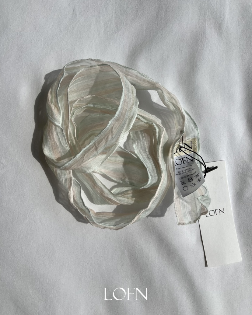 LOFN東大門代購女裝新款休閑26春夏熱賣職業圍巾披肩圍巾LOFN圍巾/披肩圖色2