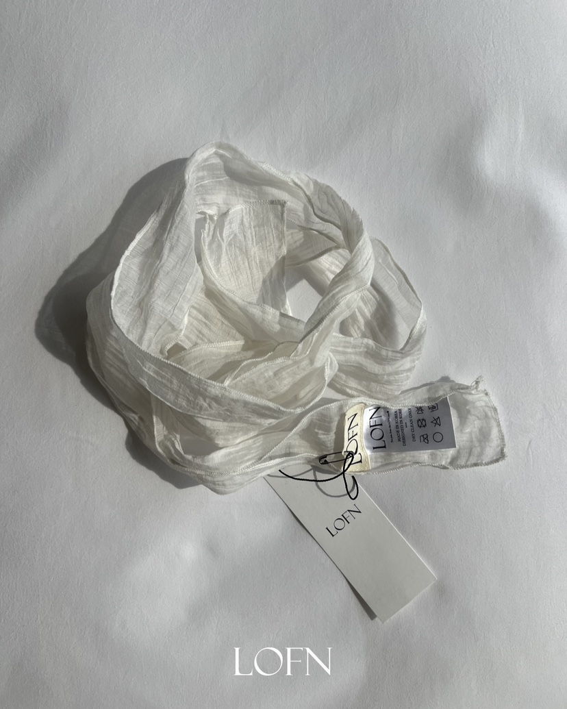 LOFN東大門代購女裝新款休閑26春夏熱賣職業圍巾披肩圍巾LOFN圍巾/披肩圖色4