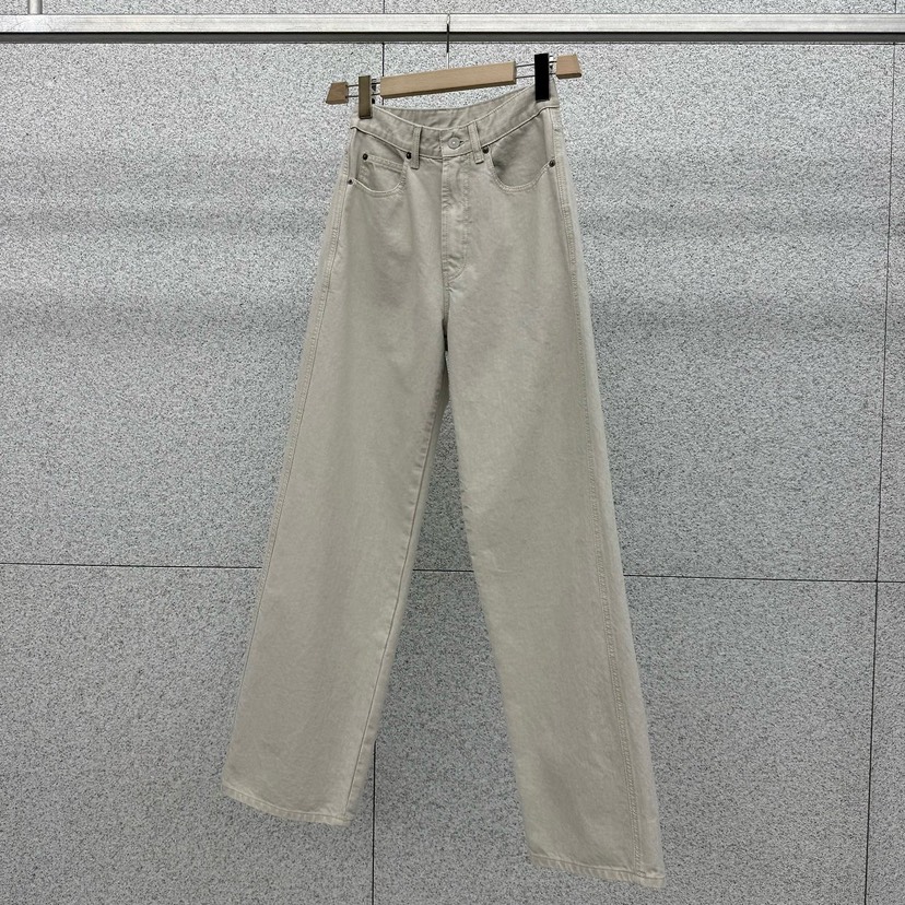 AT THE BAGEL韓國代購女裝新品職業人氣休閑26春夏休閑褲AT THE BAGEL休閑褲圖色1