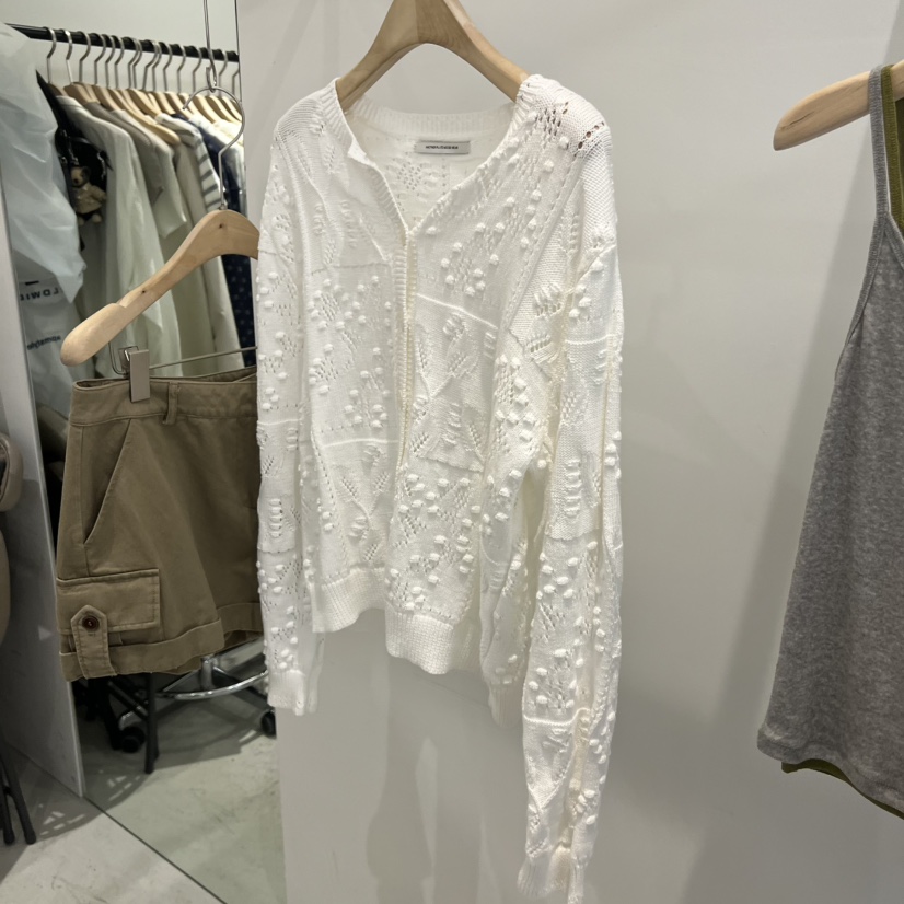 PLATE韓國代購女裝新品人氣休閑推薦熱賣針織衫羊毛衫開襟PLATE針織衫圖色1