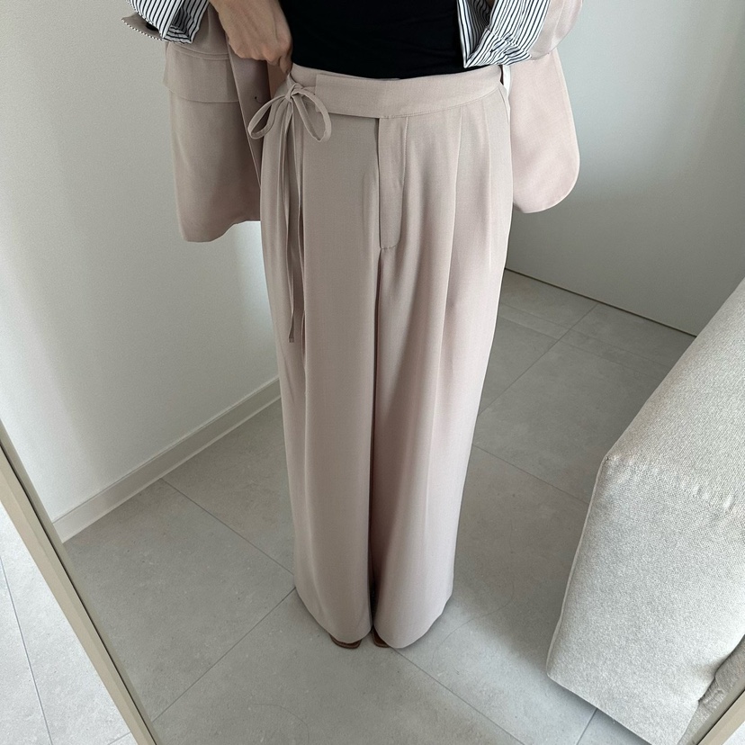 SOUIT韓國代購女士新品休閑熱賣真品人氣推薦職業26春夏休閑褲SOUIT by mabel-L休閑褲