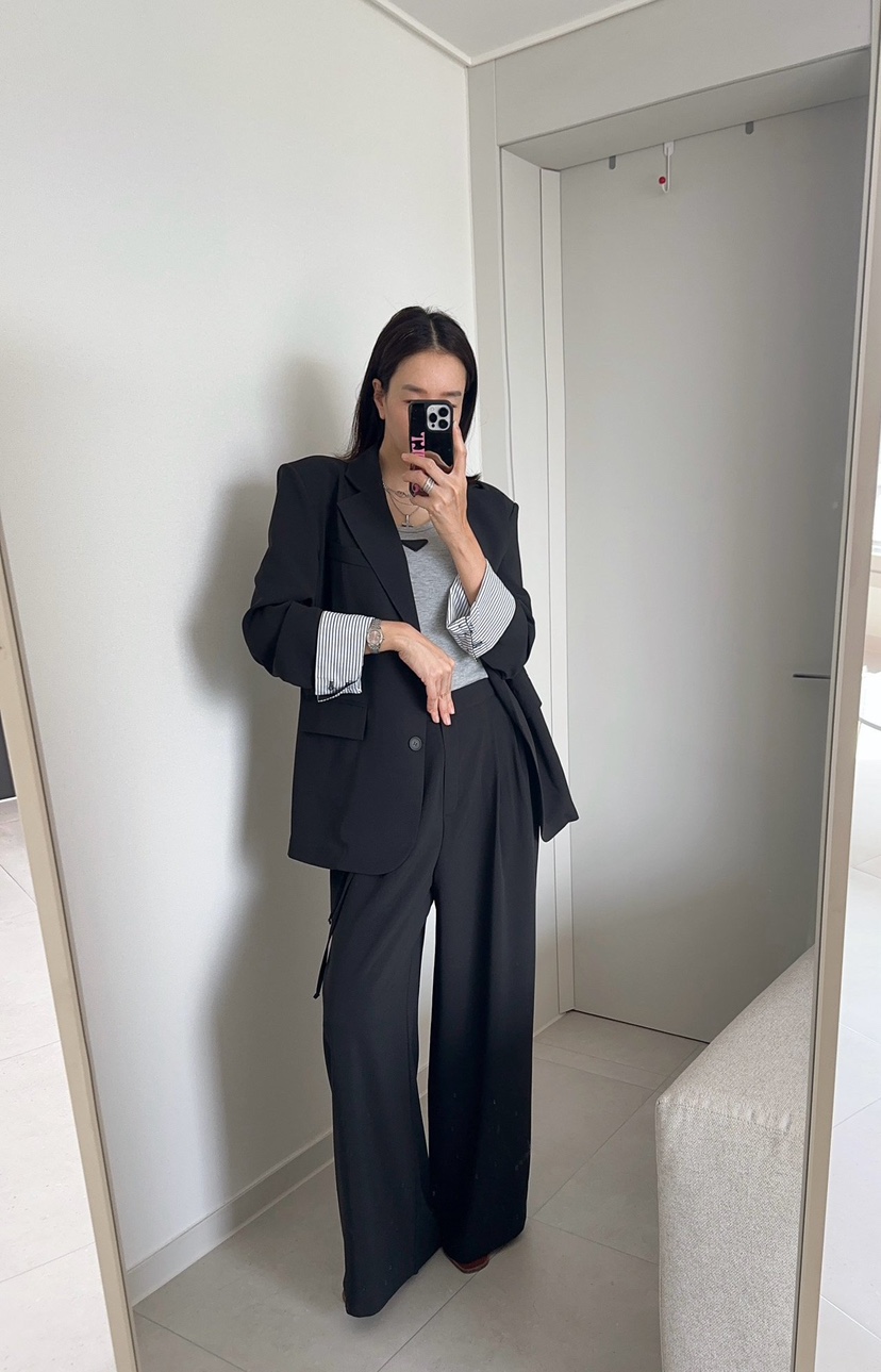 SOUIT韓國代購女士新品休閑熱賣真品人氣推薦職業26春夏休閑褲SOUIT by mabel-L休閑褲