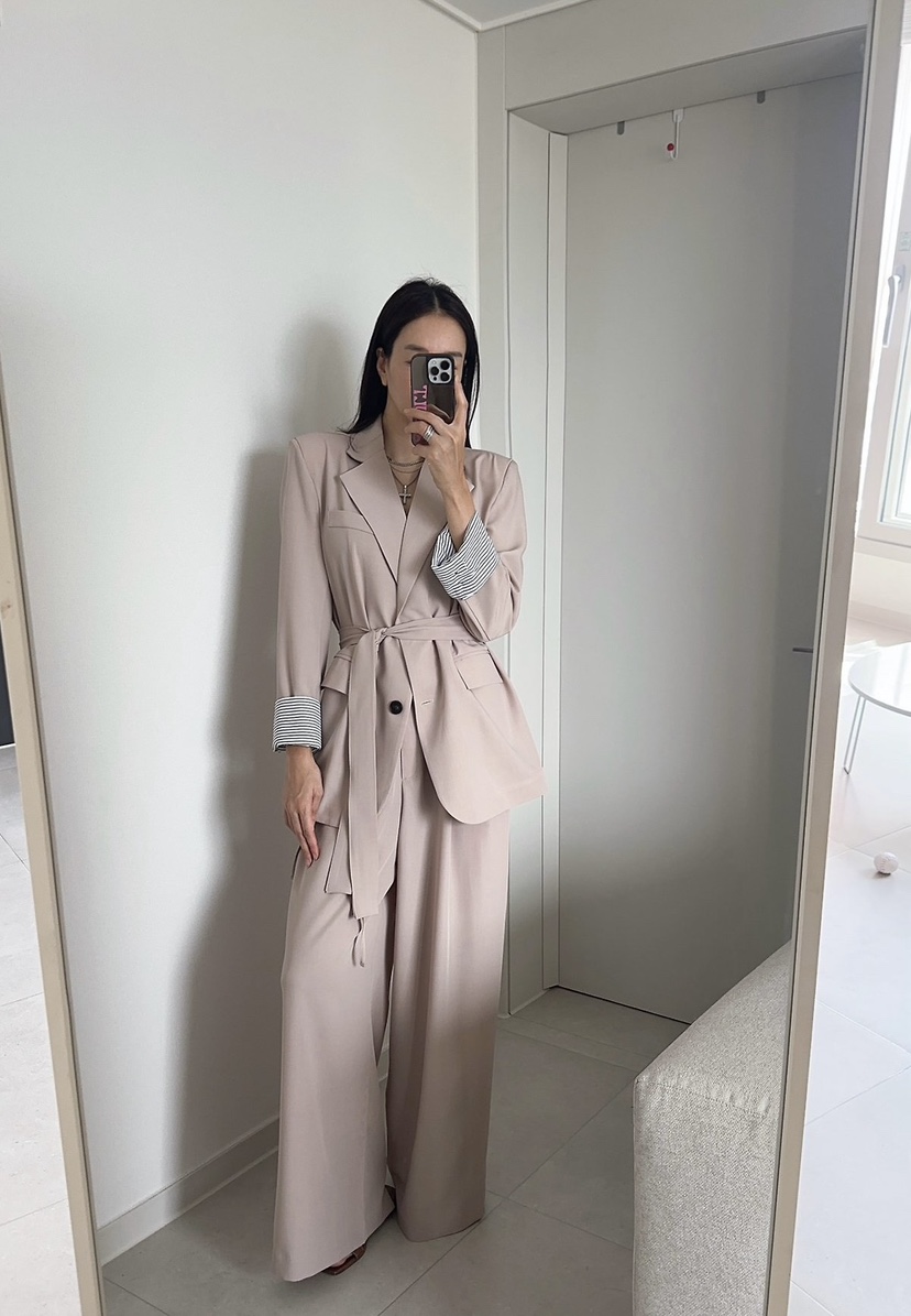 SOUIT韓國代購女士新品休閑熱賣真品人氣推薦職業26春夏休閑褲SOUIT by mabel-L休閑褲