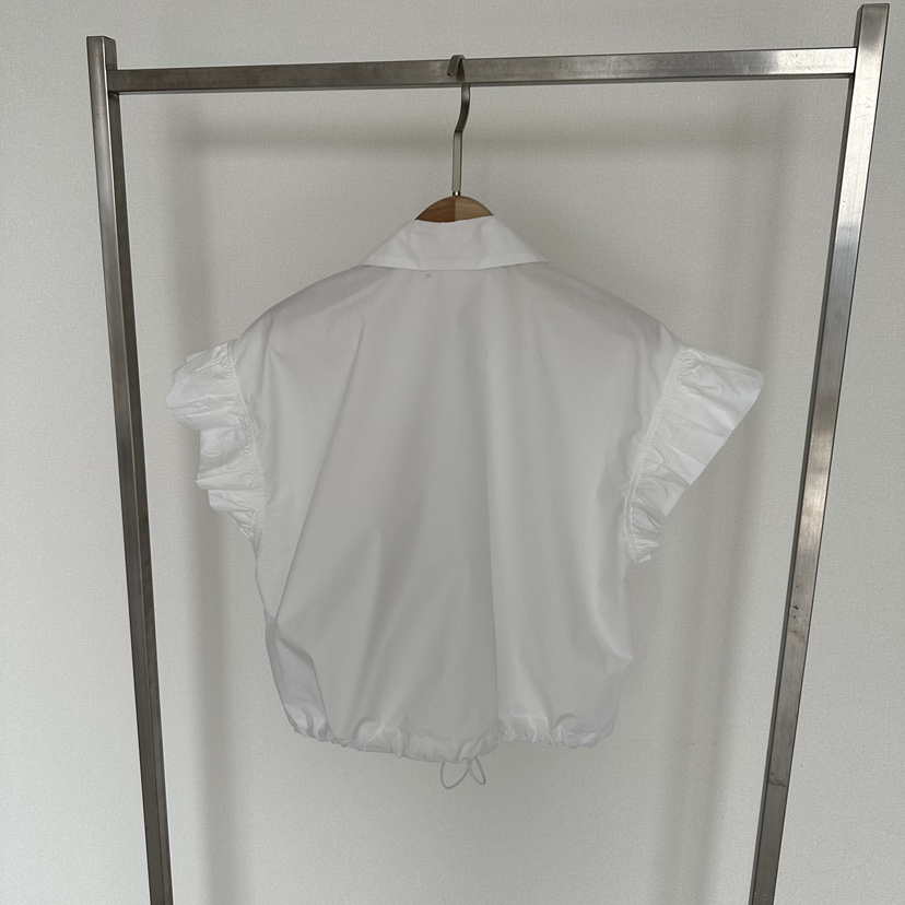 SOUIT東大門實拍女士新款推薦人氣真品職業襯衫蕾絲衫荷葉邊SOUIT by mabel-L襯衫/蕾絲衫