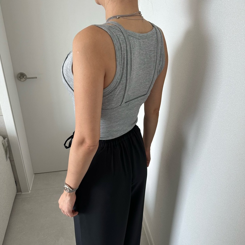 SOUIT東大門直郵女裝新品熱賣真品推薦人氣職業休閑吊帶背心SOUIT by mabel-L吊帶/背心