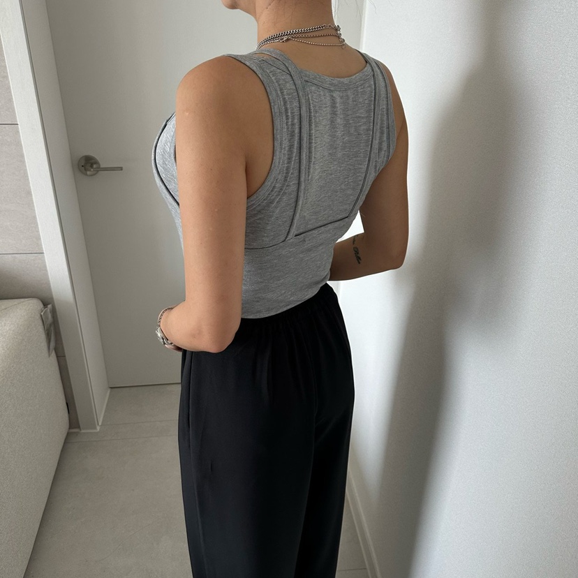 SOUIT東大門直郵女裝新品熱賣真品推薦人氣職業休閑吊帶背心SOUIT by mabel-L吊帶/背心