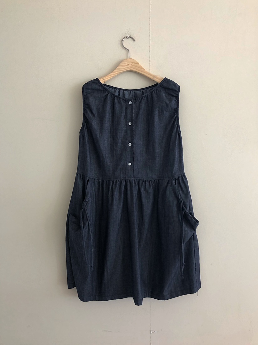 ONDO-P韓國直郵女裝新款真品休閑時尚26春夏熱賣連衣裙褶皺ONDO-P連衣裙