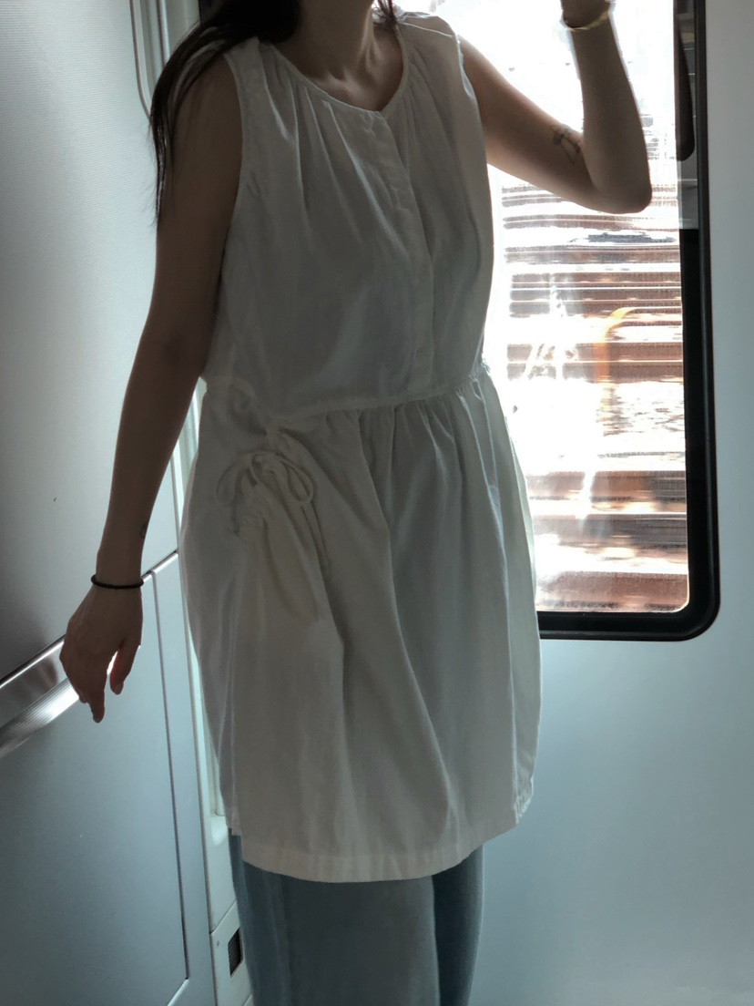 ONDO-P韓國直郵女裝新款真品休閑時尚26春夏熱賣連衣裙褶皺ONDO-P連衣裙