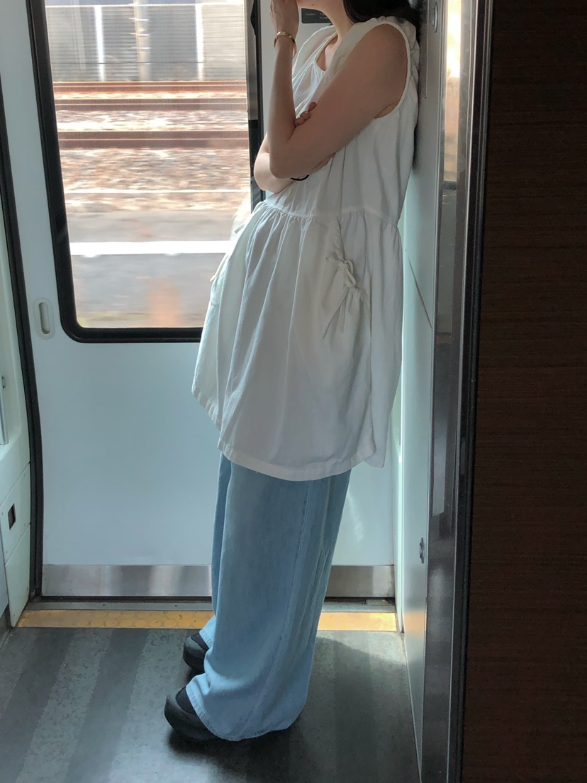 ONDO-P韓國直郵女裝新款真品休閑時尚26春夏熱賣連衣裙褶皺ONDO-P連衣裙