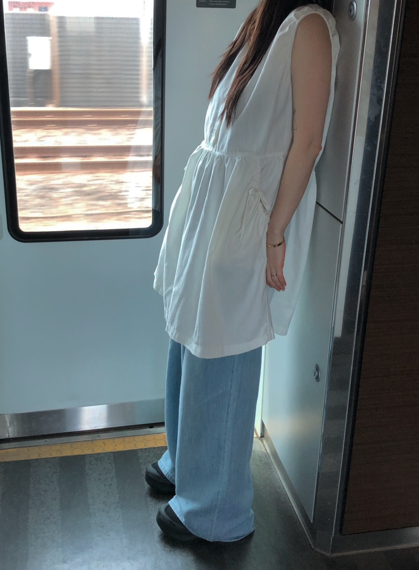 ONDO-P韓國直郵女裝新款真品休閑時尚26春夏熱賣連衣裙褶皺ONDO-P連衣裙