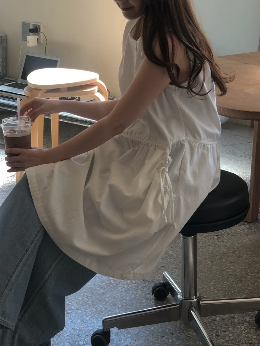 ONDO-P韓國直郵女裝新款真品休閑時尚26春夏熱賣連衣裙褶皺ONDO-P連衣裙