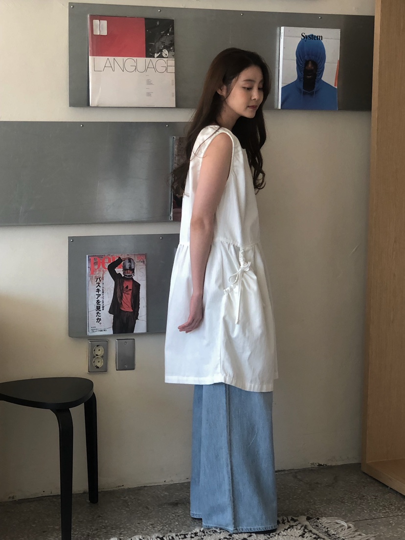 ONDO-P韓國直郵女裝新款真品休閑時尚26春夏熱賣連衣裙褶皺ONDO-P連衣裙