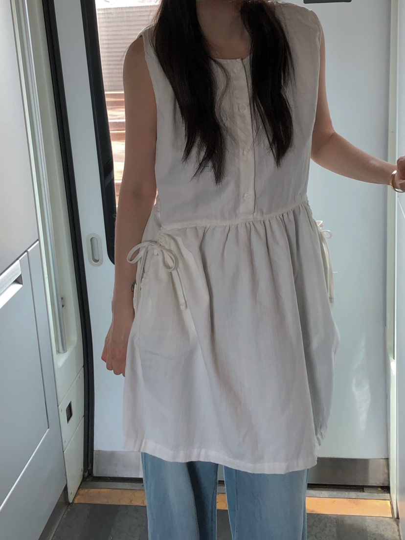 ONDO-P韓國直郵女裝新款真品休閑時尚26春夏熱賣連衣裙褶皺ONDO-P連衣裙圖色1