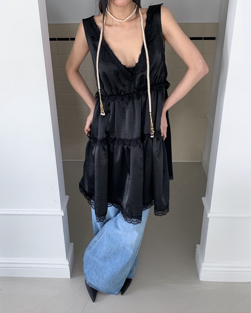 LIVE AID-P東大門直郵女士新品熱賣職業推薦26春夏連衣裙LIVE AID-P連衣裙