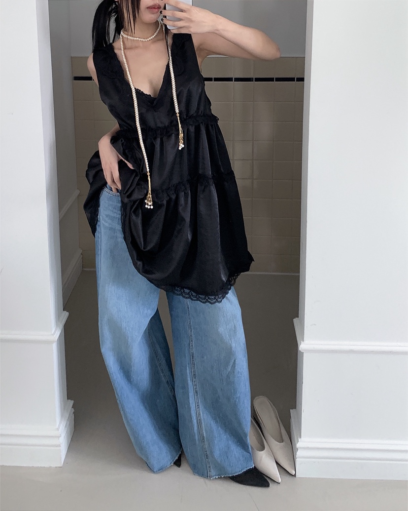 LIVE AID-P東大門直郵女士新品熱賣職業推薦26春夏連衣裙LIVE AID-P連衣裙