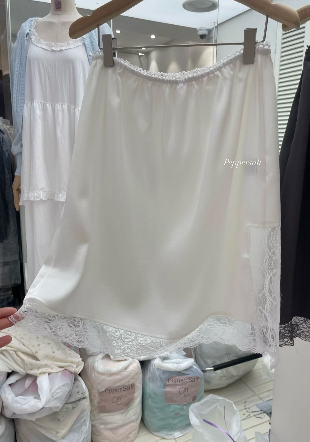 PEPPER 페페東大門直郵女士新款26春夏人氣半身裙中短裙PEPPER-SEOUL半身裙/中短裙圖色1