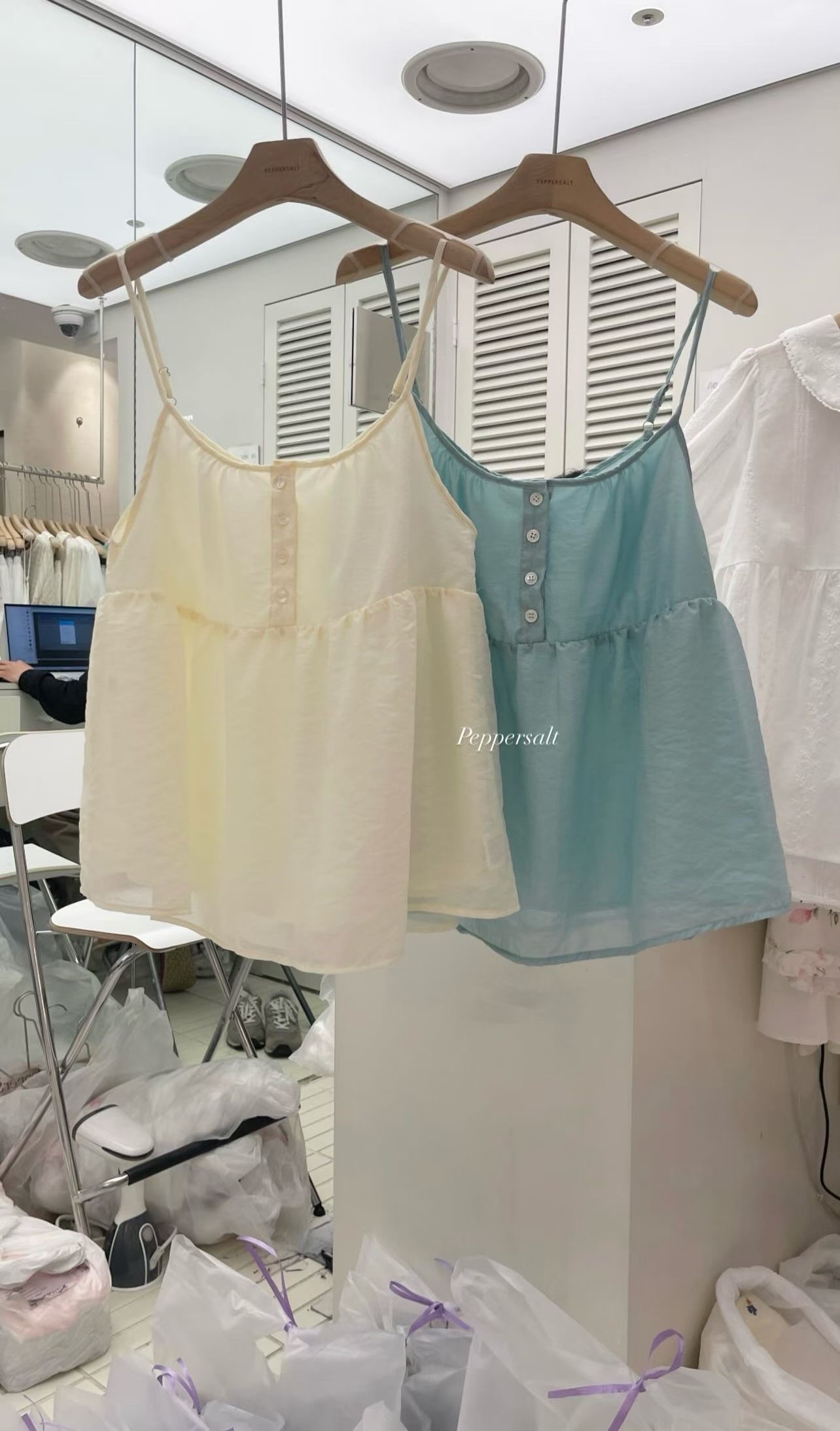 PEPPER 페페東大門直郵女士新品推薦職業26春夏吊帶背心PEPPER-SEOUL吊帶/背心