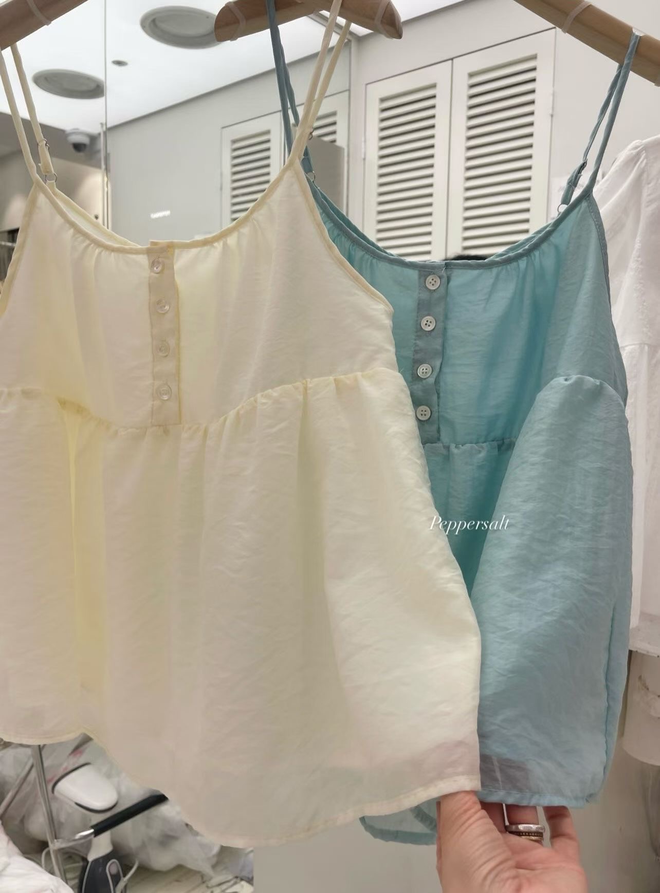 PEPPER 페페東大門直郵女士新品推薦職業26春夏吊帶背心PEPPER-SEOUL吊帶/背心