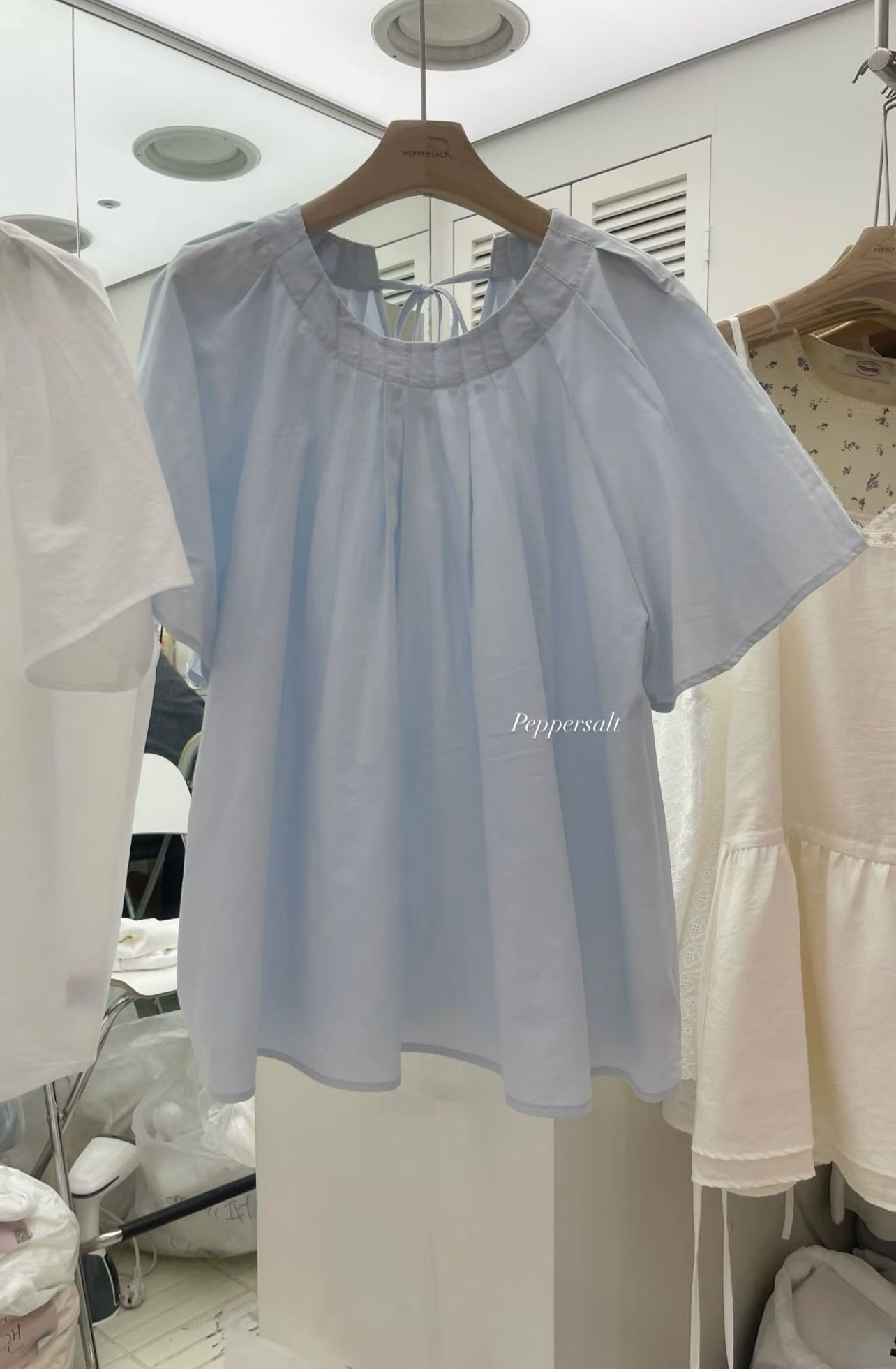 PEPPER 페페韓國直郵女裝新品真品人氣時尚推薦襯衫蕾絲衫PEPPER-SEOUL襯衫/蕾絲衫圖色2