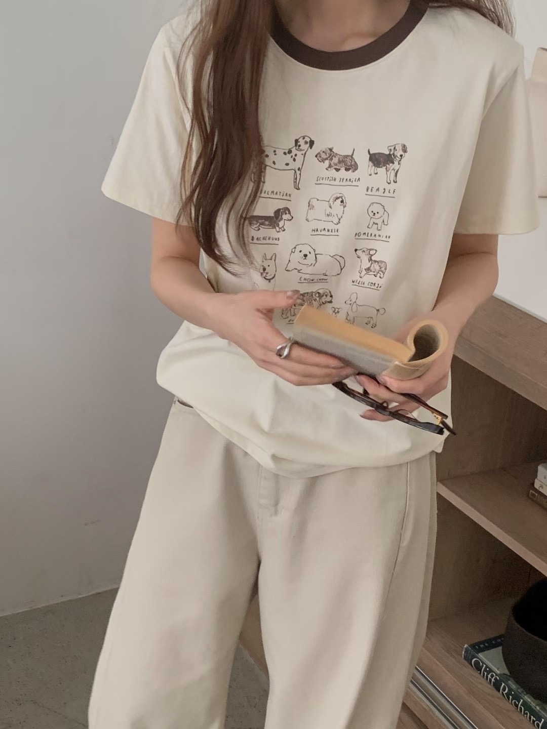 AN STAND韓國代購女裝新款熱賣時尚休閑人氣26春夏推薦T恤AN STAND-2件起T恤