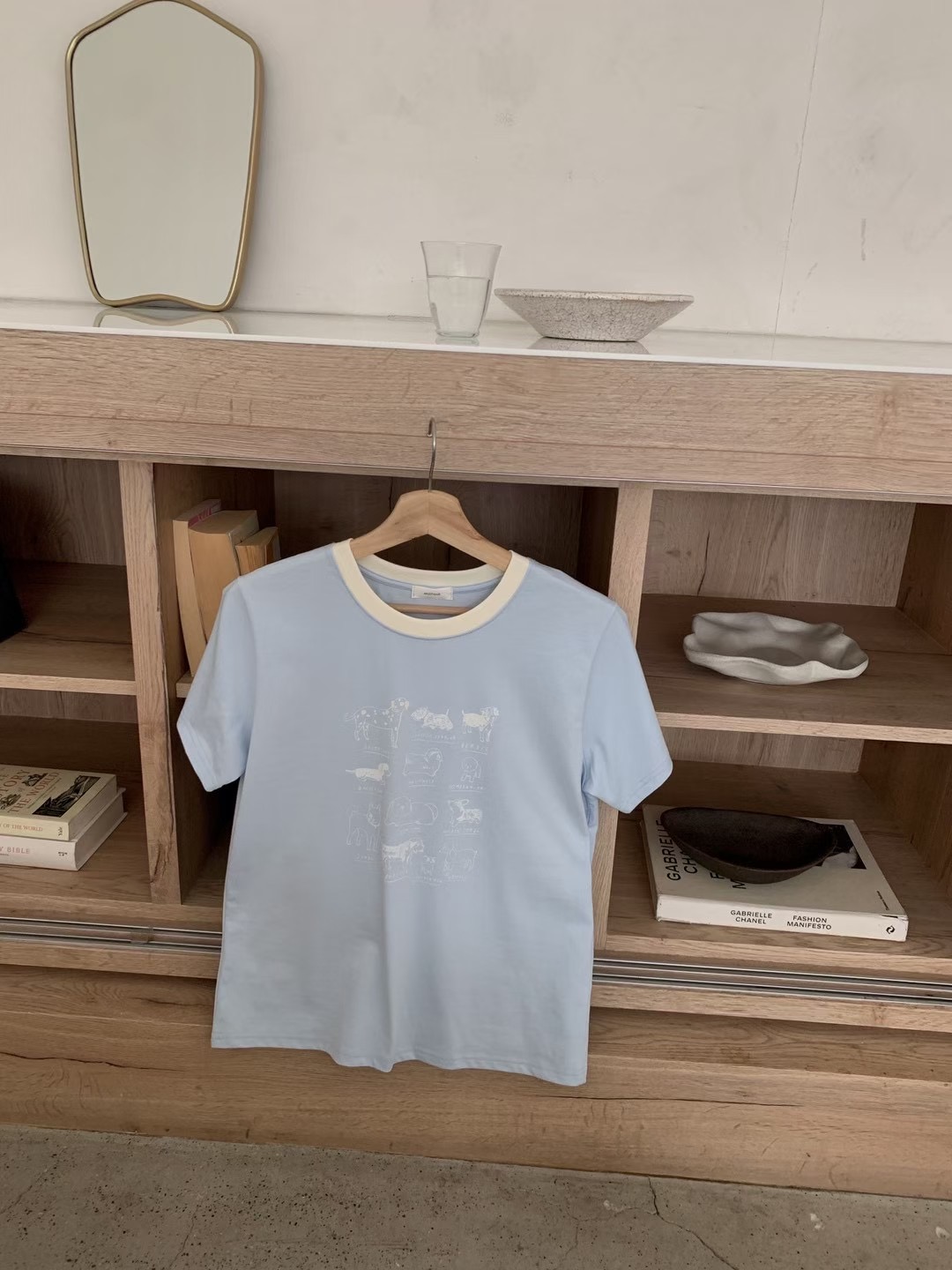 AN STAND韓國代購女裝新款熱賣時尚休閑人氣26春夏推薦T恤AN STAND-2件起T恤圖色2