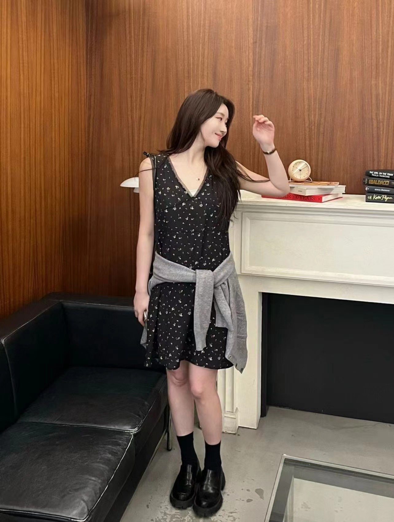 PEPPER 페페韓國直郵女士新品休閑時尚26春夏職業連衣裙PEPPER-SEOUL連衣裙