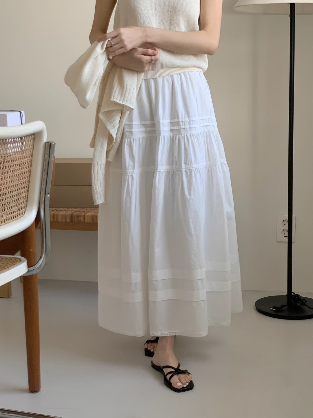 AN STAND韓國直郵女裝新款推薦26春夏真品人氣休閑熱賣長裙AN STAND-2件起長裙圖色3