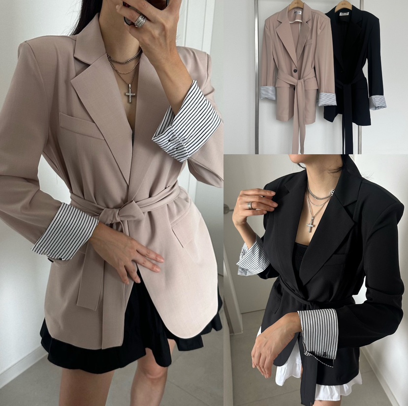 SOUIT東大門代購女裝新品職業真品休閑人氣推薦時尚26春夏夾克SOUIT by mabel-L夾克