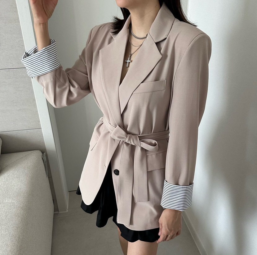 SOUIT東大門代購女裝新品職業真品休閑人氣推薦時尚26春夏夾克SOUIT by mabel-L夾克