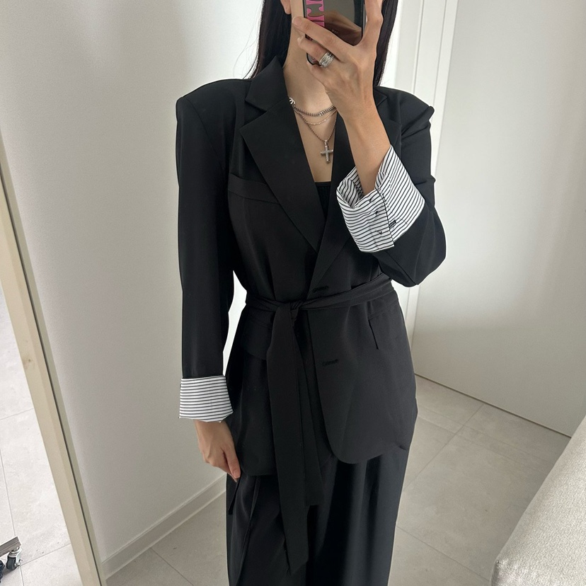 SOUIT東大門代購女裝新品職業真品休閑人氣推薦時尚26春夏夾克SOUIT by mabel-L夾克圖色1