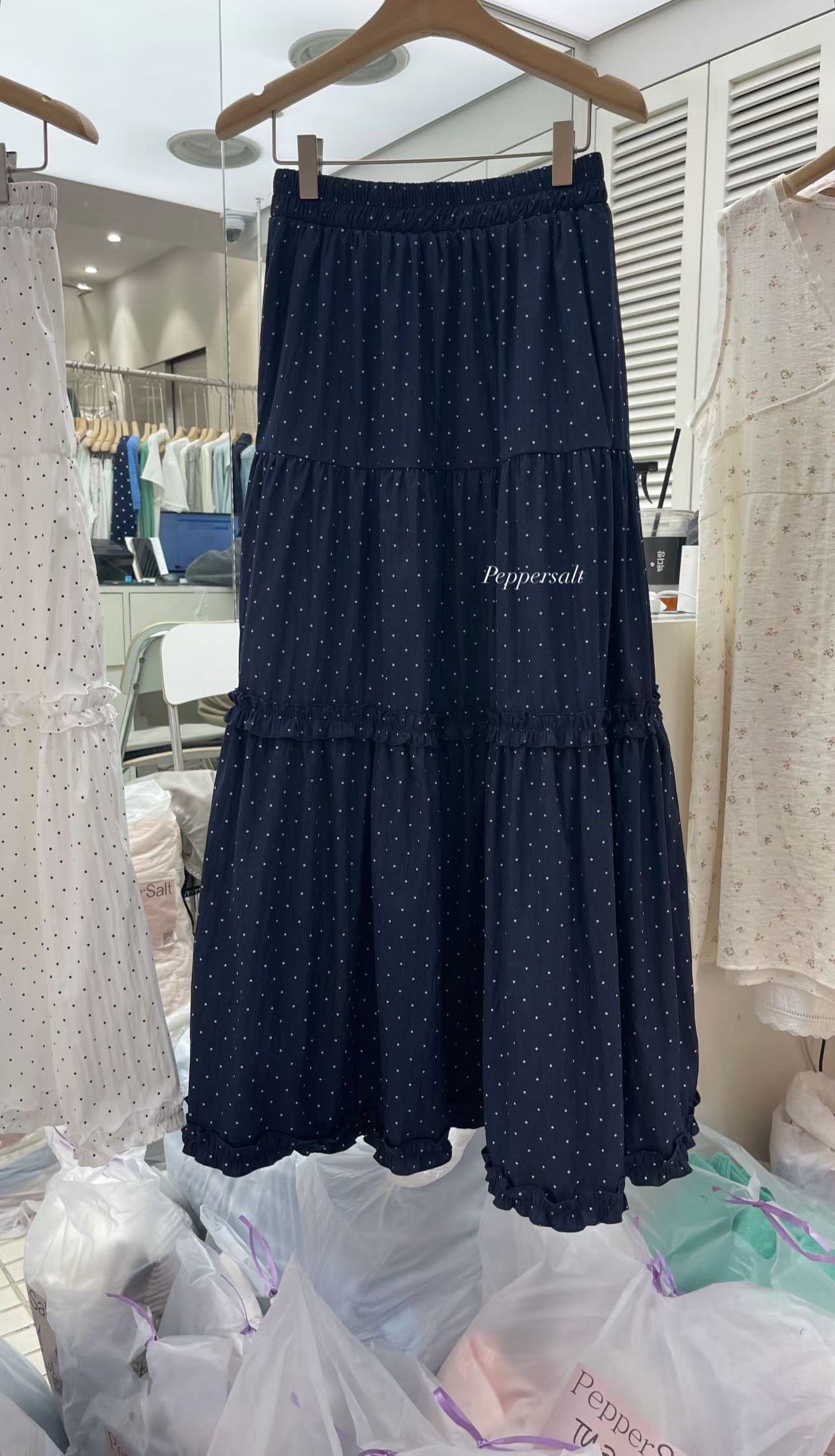 PEPPER 페페東大門直郵女士新款26春夏真品推薦人氣長裙PEPPER-SEOUL長裙圖色2